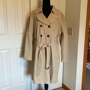 New, Women’s Trench Coat, NY&C, XXL